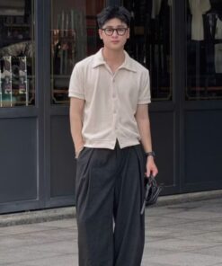 Áo Polo Len KONI Form BOXY Nam Thời Trang Local Brand- Áo Polo Tay Ngắn Vải Len Cao Cấp Phong Cách UlzzangBOXY